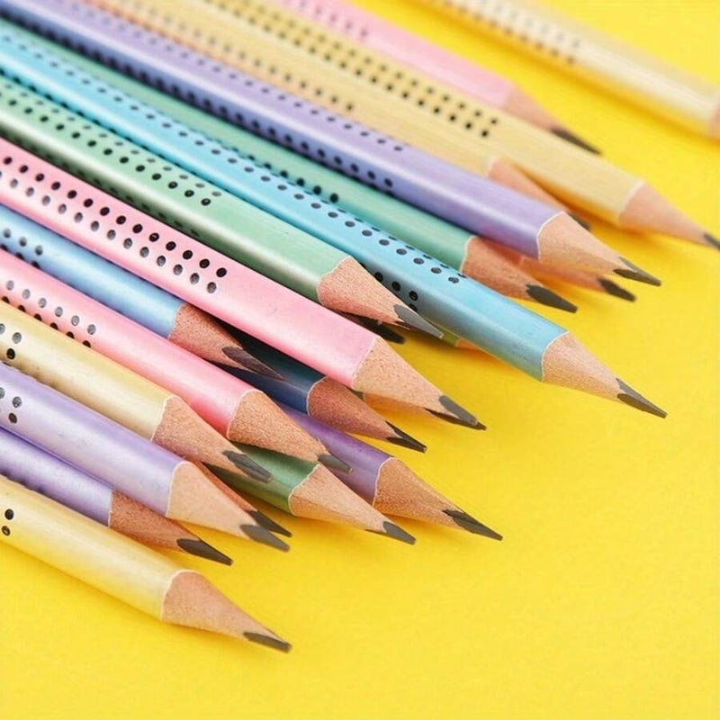 شي إن 30 قلم رصاص HB مع ممحاة علوية، أقلام رصاص مسبقة التشحيذ، لوازم الكتابة والرسم والتلوين للمدرسة والمكتب، العودة إلى المدرسة - Image 3