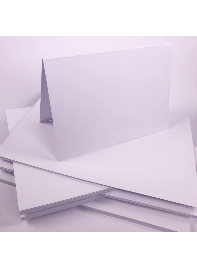 Premify 50 قطعة بطاقات بيضاء فارغة، 300 جرام لكل متر مربع 50 ورقة بحجم A4 ورق كاردستوك سميك ممتاز للطباعة والفنون والحرف اليدوية - Image 2