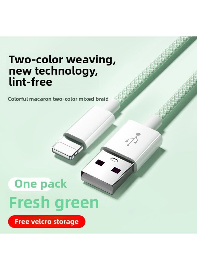 Generic - Applicable To For Iphone 16 Charging Line For Iphone15 Data Line Lightning For Apple Pd Fast Charging 20w Flash Charging 14pr-Color:1m [20w Charging Set] 20w Fast Charging Head + Blue Pd Cable - Image 1