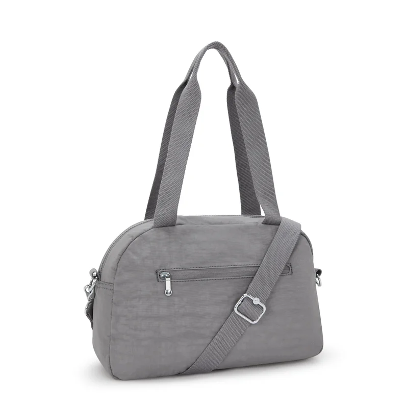 kipling Cool Defea Inviting Grey Medium Shoulderbag with Removable Shoulderstrap