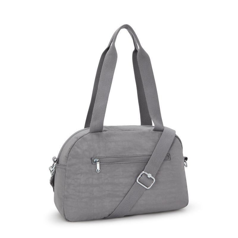 kipling Cool Defea Inviting Grey Medium Shoulderbag with Removable Shoulderstrap - Image 2