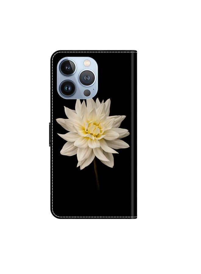 اس-توب جراب لهاتف iPhone 15 Pro Max مصنوع من الجلد المقاوم للصدمات بتصميم كريستالي ثلاثي الأبعاد - Image 3