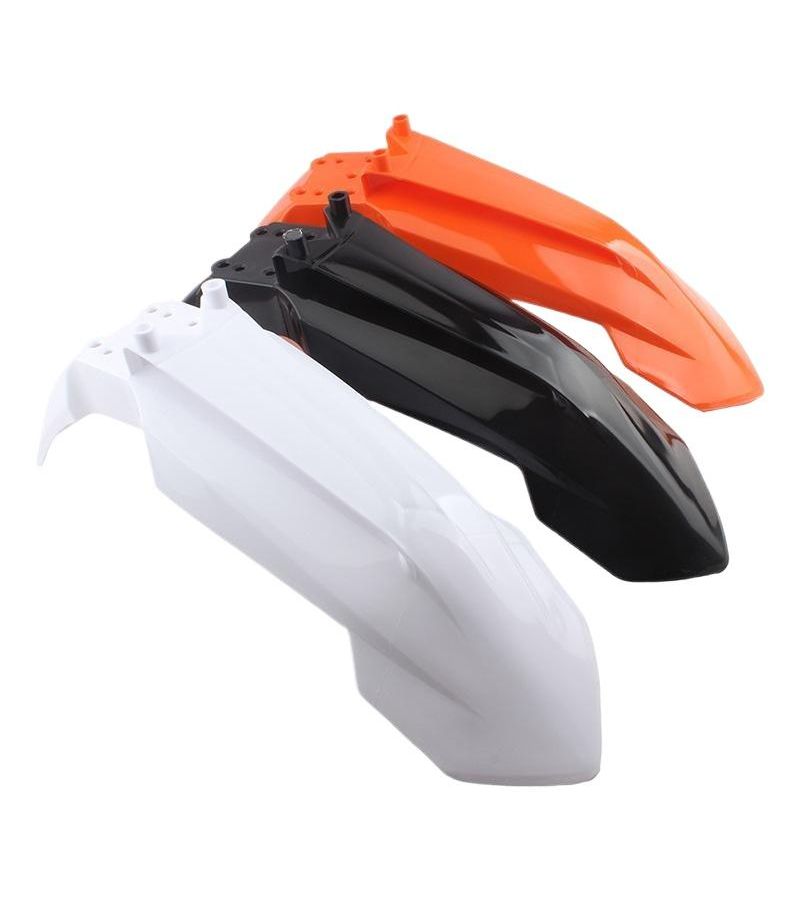 Universal Motorcycle Front Fender Mudguard Mud Guard Plastic Motocross Modified Parts Black For 65 SX EXC XC SXF XCW EXCF 2018 - Image 2