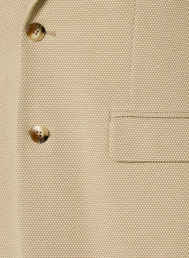 Splash FAV Men Regular Fit Notch Lapel Blazer