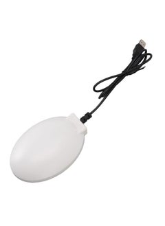 Thoraya Bird Bath Deicer Thermostatically Controlled Winter Birdbath Water Heater for Outdoor Garden Courtyard White  - Image 1