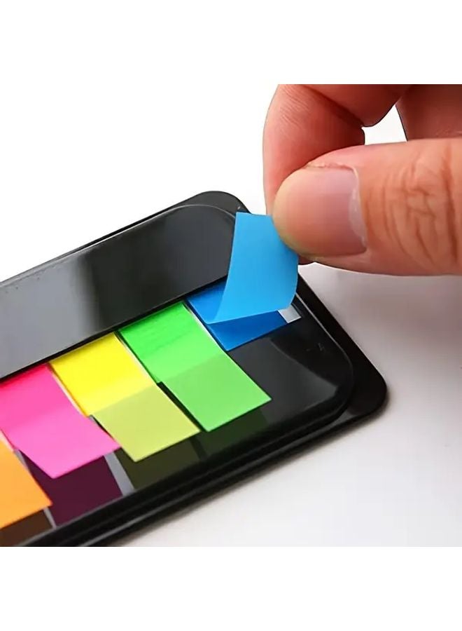 4pcs Clear Self Adhesive Index Labels 100 Stickers Pop Up Page Marker Notes For Bookmarks - Image 4