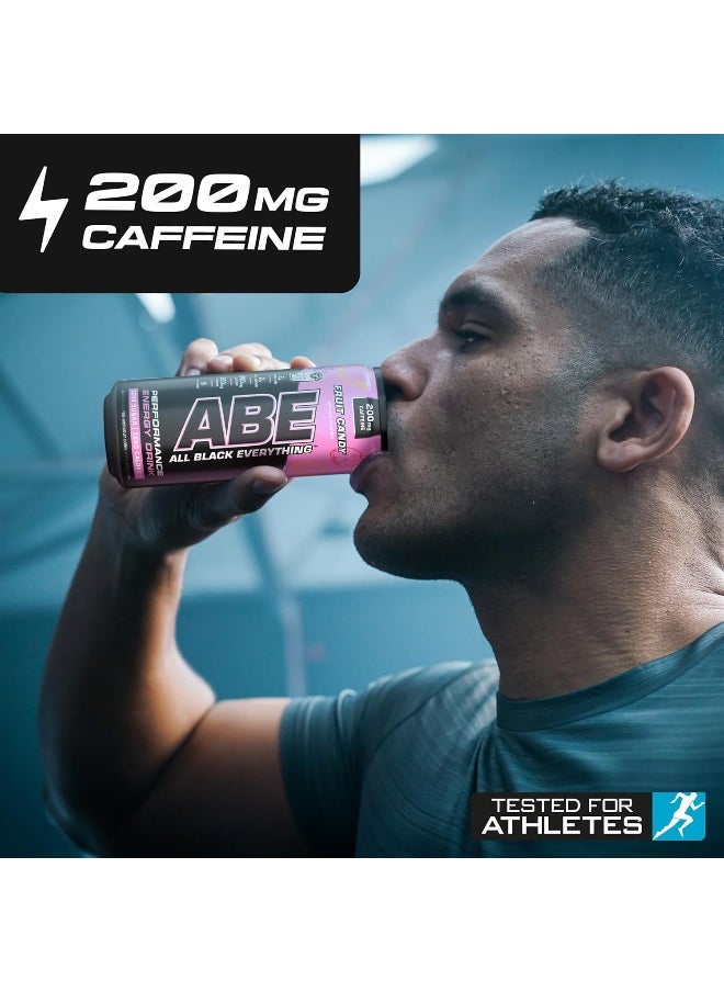 أبلايد نيوتريشن مشروب ما قبل التمرين من آبي، عبوة تحتوي على 12 علبة × 330 مل - حلوى الفواكه  - Image 4