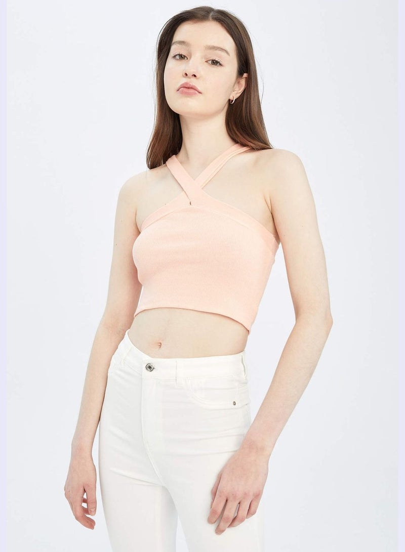 DeFacto Woman Fitted Tank Top - Image 1