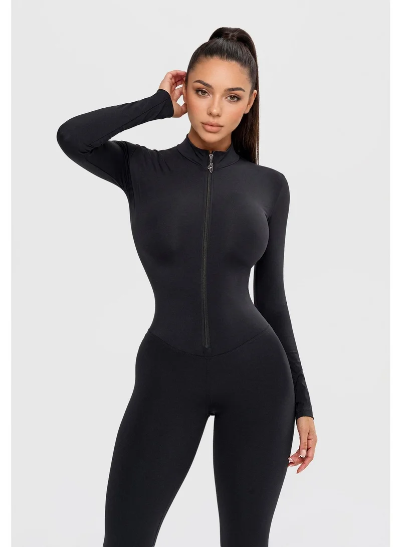 Bona Fide Arcana Base Black Arcana Base Gym Jumpsuit for Women for Women | Best Price UAE