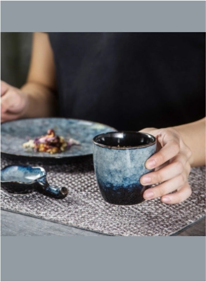 Exquisite 4-Piece Ceramic Teacup Set Box Package for Gifts 220ML - Image 3