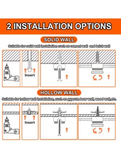 Excefore Swag Hook for Chandelier Ceiling Lights Cable, 6 Pack Metal Swag Hooks for Ceiling Hanging Lights, Pendant Light Hook for Ceiling Lamp, Aluminum Ceiling Hooks  - Image 3