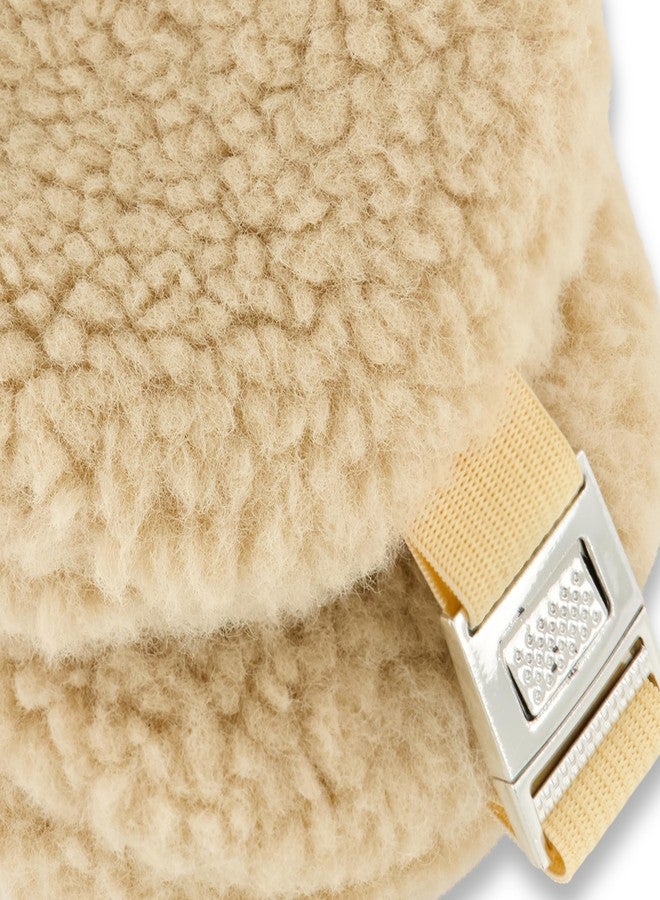 سبايدر قبعة سبايدر النسائية فائقة النعومة من صوف الشيربا، لون طيني، مقاس واحد - Image 3