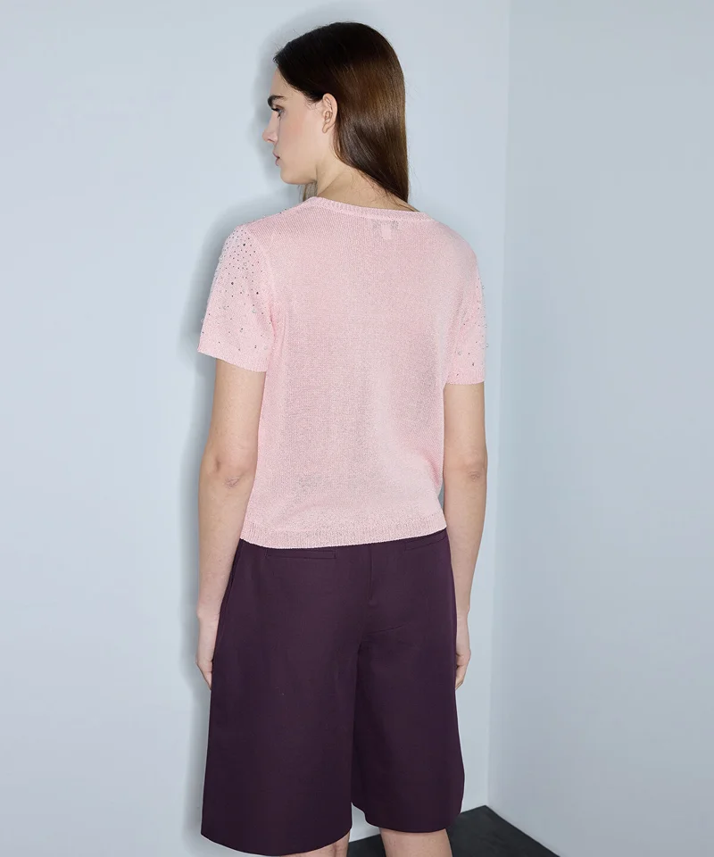 Ipekyol  Embellished Knit Top for Women | Best Price UAE