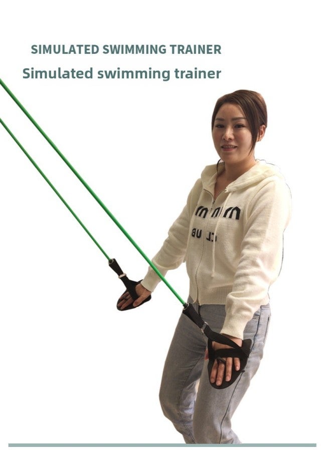 Generic Swimming Trainer Paddling Webbed Freestyle Arm Strength Device Shore Device For Adults And Children 