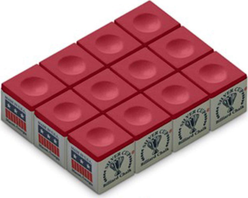 Imperial Silver Cup Sc-12-Red Chalk Dozen Box  Red