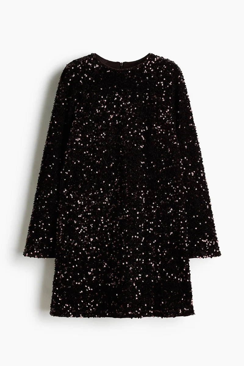 H&M Sequined mini dress