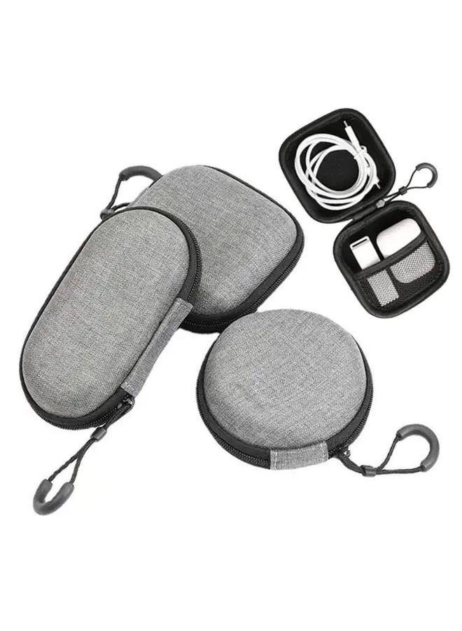 Hard Shell EVA Storage Case For Headphones And Cables Style B 2pcs - Image 5