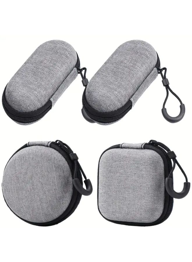 Hard Shell EVA Storage Case For Headphones And Cables Style B 2pcs - Image 2