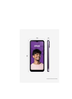 INOI A72 4G LTE, 4GB RAM + 128GB, NFC, 6.5 Inch, IPS HD+ Display, Triple Camera, Middle East Version  - Image 1