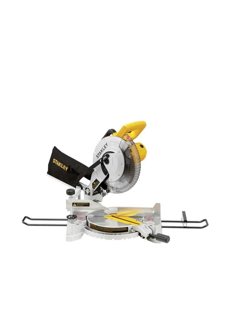 Stanley Power Tool Corded 1650W 254mm Compound Saw - Image 1