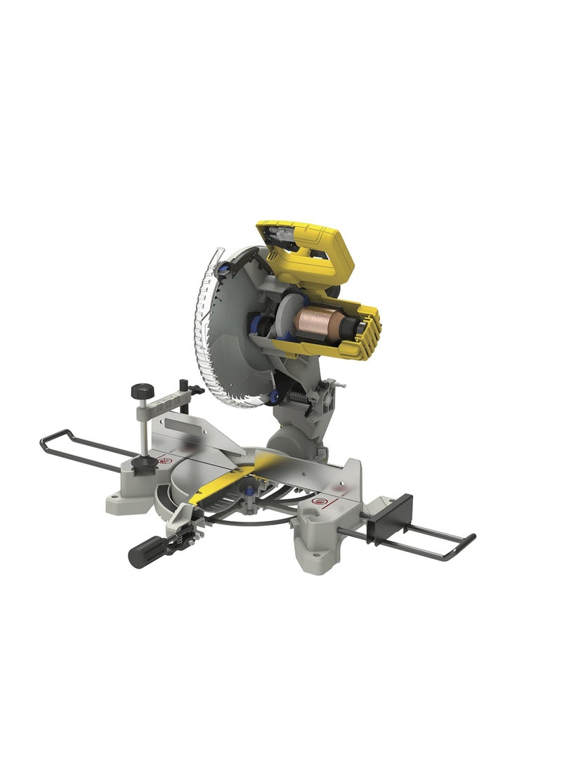 Stanley Power Tool Corded 1650W 254mm Compound Saw - Image 3