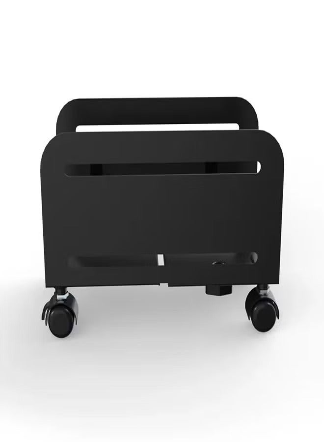 Skill Tech SH CP4 Universal Mobile CPU Stand, Width Range 119–209mm, 10kg Load Capacity – Black - Image 4