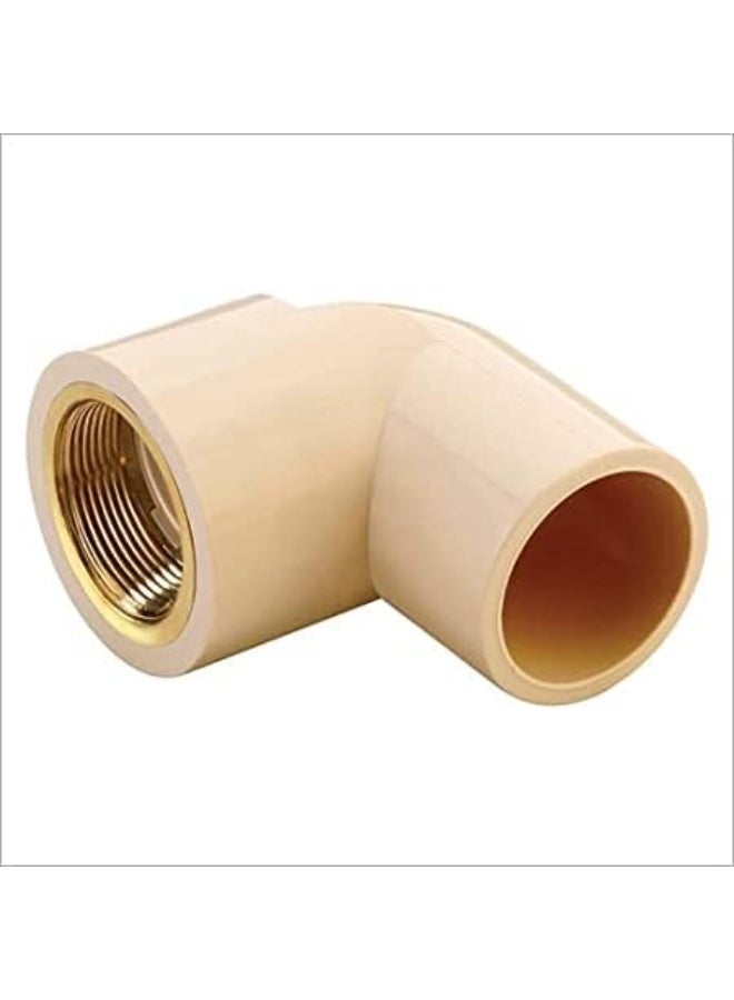 استرال كوع توصيل ASTRAL من CPVC والنحاس - زاوية 90 درجة، مقاس 3/4 بوصة × 1/2 بوصة (عبوة من 10 قطع) - Image 2