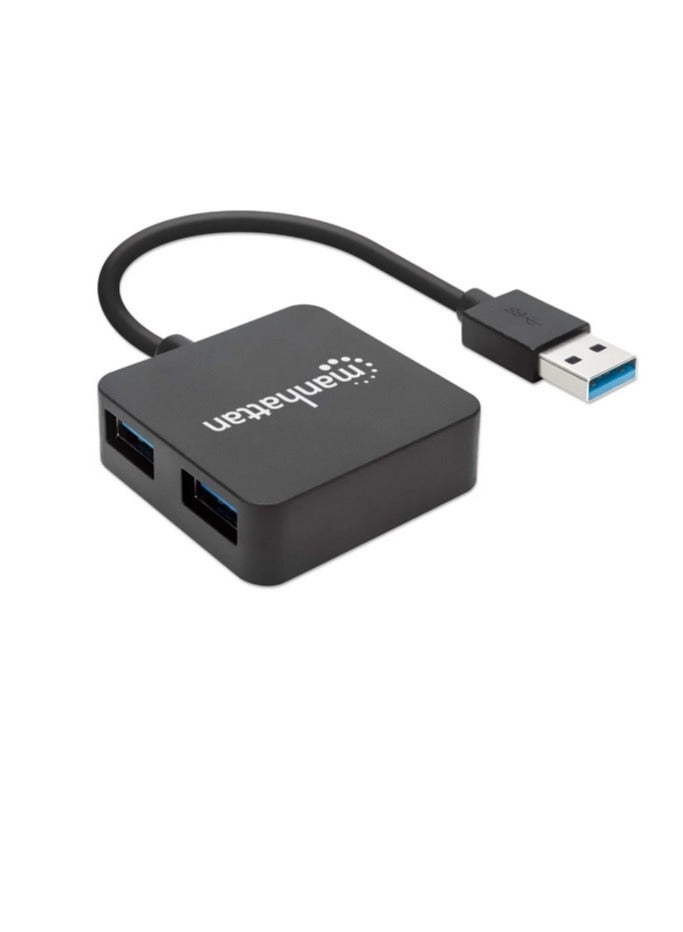 Manhattan 162296 SuperSpeed USB 3.0 Hub 4 Ports Bus Power - Image 4