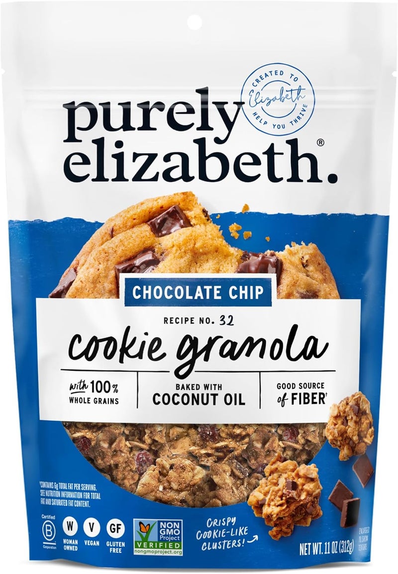Purely Elizabeth Chocolate Chip Cookie Granola - 11 oz - Image 1