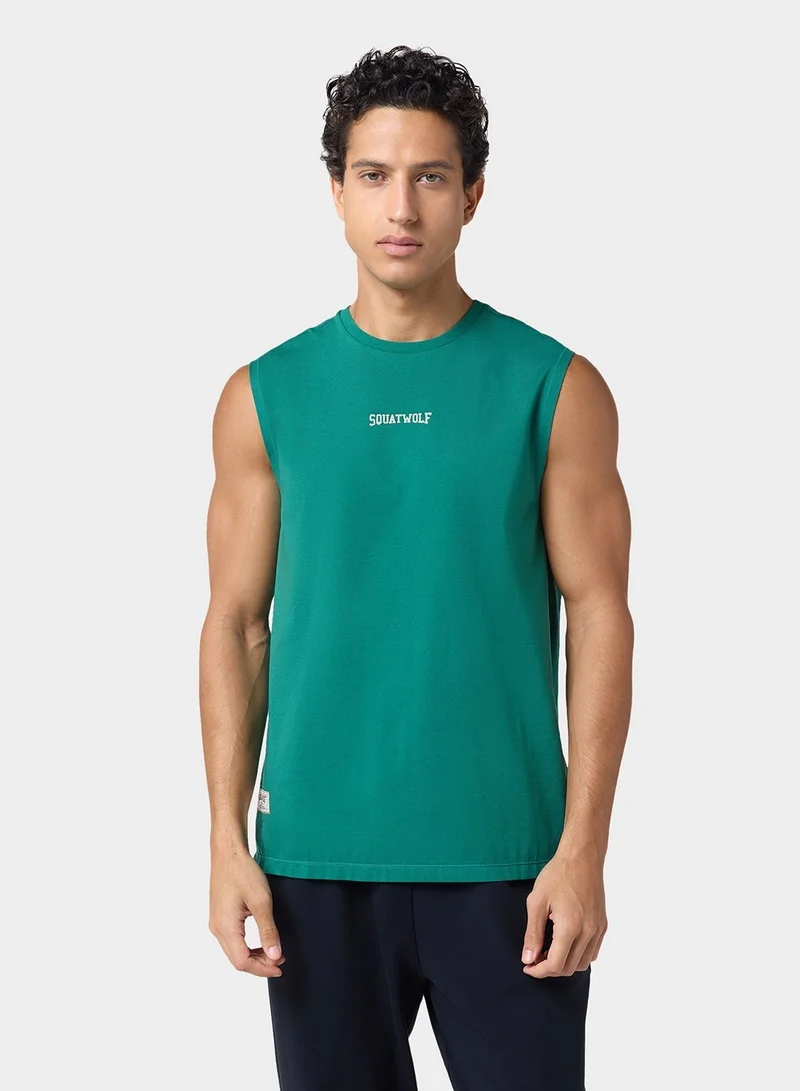 SQUATWOLF Young Retro Tank