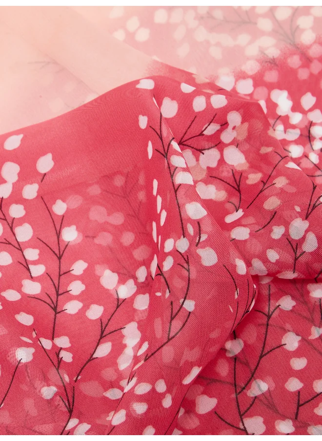 ستايلي Styli Floral Print Scarf