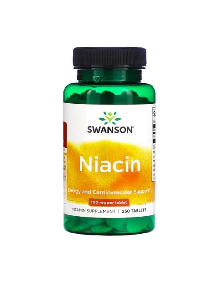 سوانسون نياسين، 100 ملجم، 250 قرص