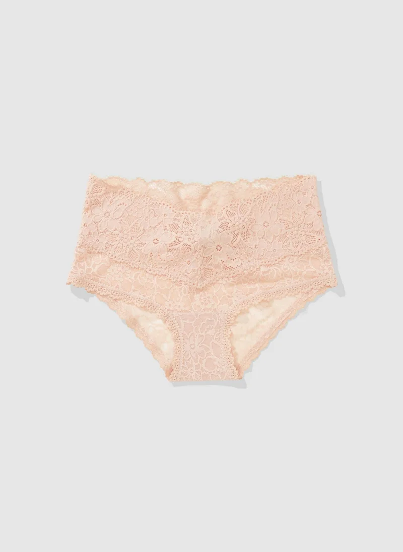 Aerie Eyelash Lace Detailed Boybrief Briefs