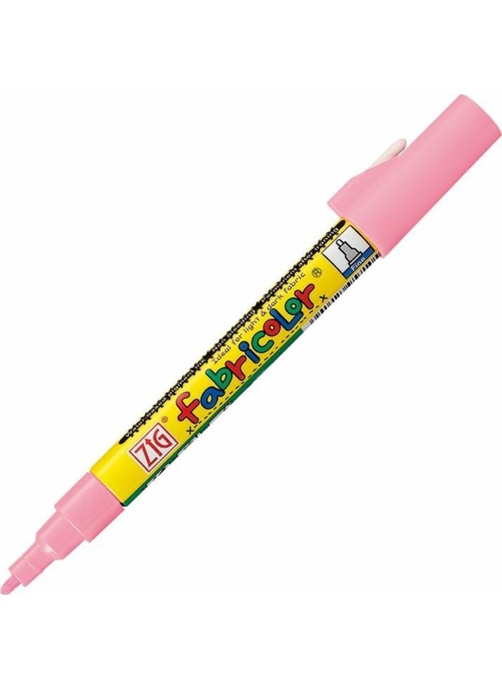 Zig Fabricolor Covering Textile Fabric Coloring Pen Pink 