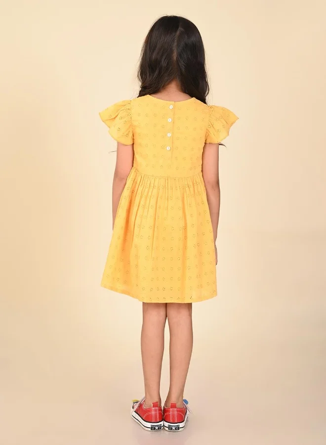 LILPICKS Floral A-Line Dress