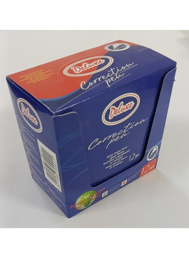 ديلوكس مجموعة أقلام تصحيح ديلوكس 1671، عبوة من 12 قطعة - Image 1