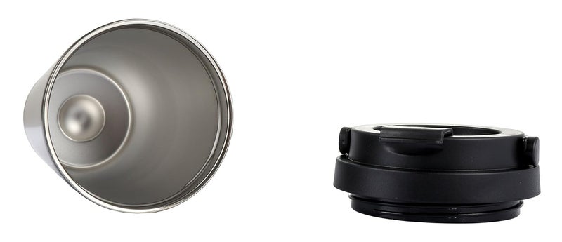 Jufay 188 Stainless Steel Double Wall Vacuum Insulated Travel Coffee Mug with HandlePortable Thermal CupWide Mouth Tumbler with Leak Proof Lid17ozBlack - Image 5