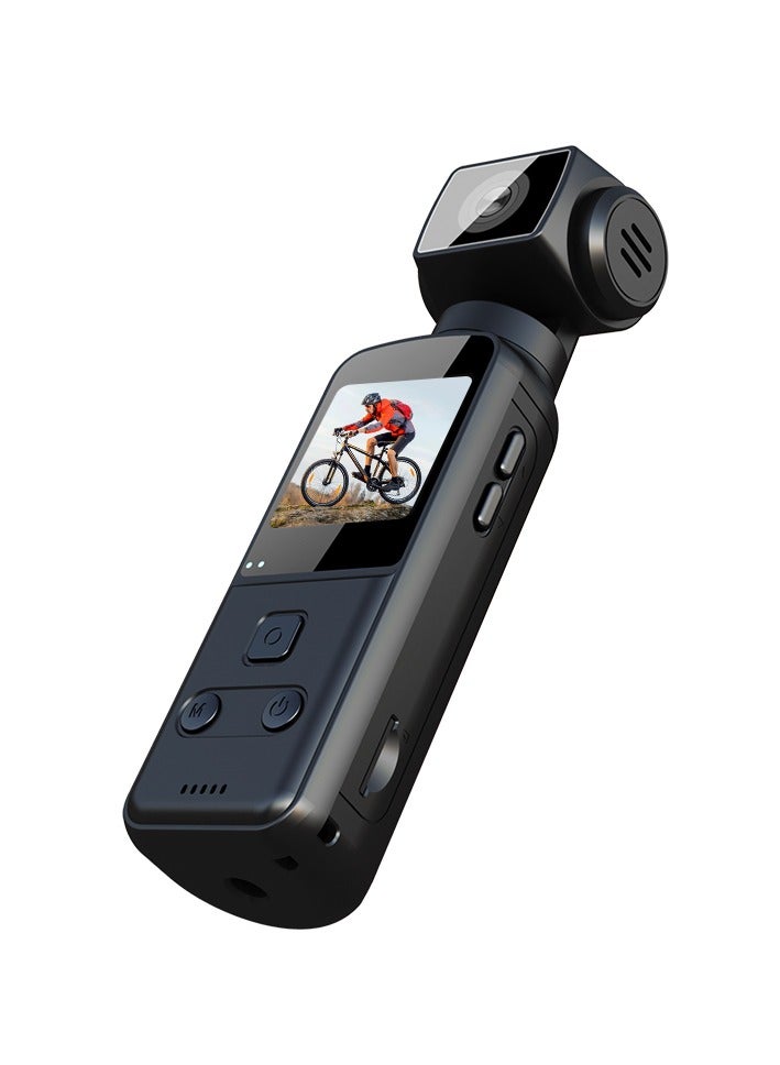 BlueFire 4K/60FPS Sports Action Camera with EIS Anti-Shake & 270° Rotatable Lens - WiFi Body Cam for Vlogging, Cycling, Adventures - External Mic, Time Lapse, Webcam Mode & Long Battery Life - Lightweight & Portable - Image 1