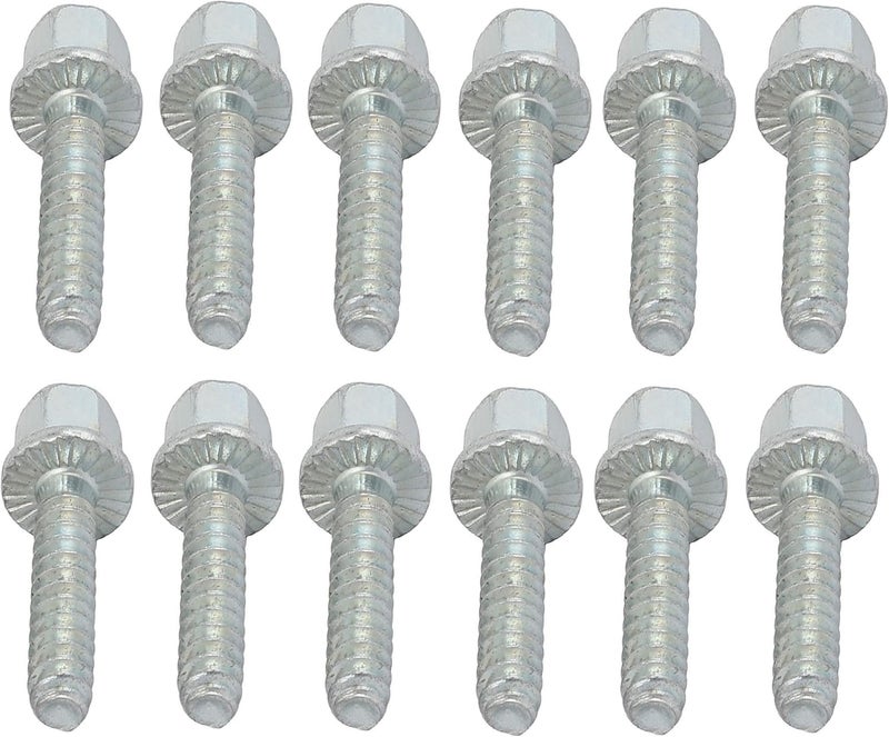 Everbuilt Exhaust Manifold/Header Bolts Compatible for Chevy GM Buick Pontiac LS1 LS3 LS2 LSX ICT LM7 LR4 LQ4 LS6 LQ9 L33 LH6 L92 L76 L99 L96 L82 L83 L84 L86 L87 LT1 551696 (Zinc Silver Bolt) - Image 1