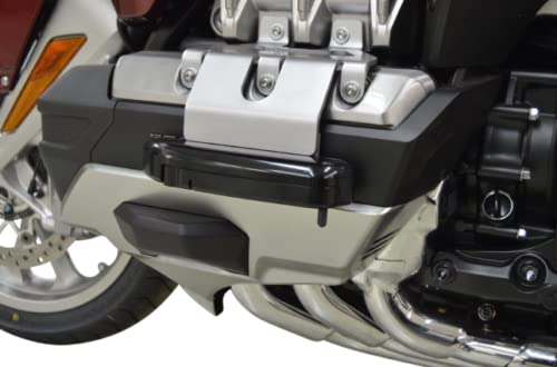 PHEOZIO Aero Flip Out Highway Pegs Compatible for Honda Gold Wing 1800 2018 Up Black - Image 2