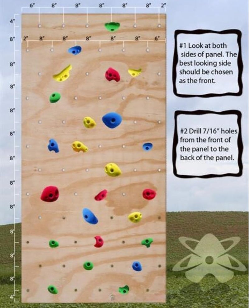 White Tech Rock Climbing Holds (12 Pack) for Kids, AdultI ndoor Outdoor Rock Climbing Holds for Kids, Premium Colourful Climbing Hold Set for Tree House/Gym/Home/Playground DIY Climbing Wall - Image 5