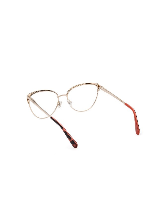 جس نظارة طبية بشكل عين قطة للجنسين بأذرع معدنية GU5217  مقاس 56 - برتقالي - Image 3