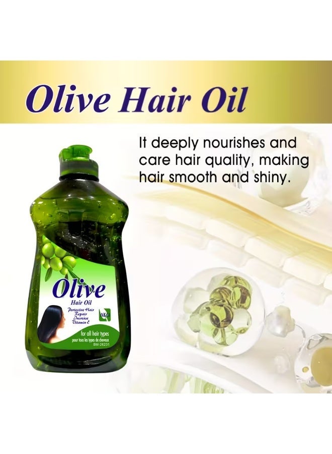 Olive Hair Oil, 250 ml - Image 3