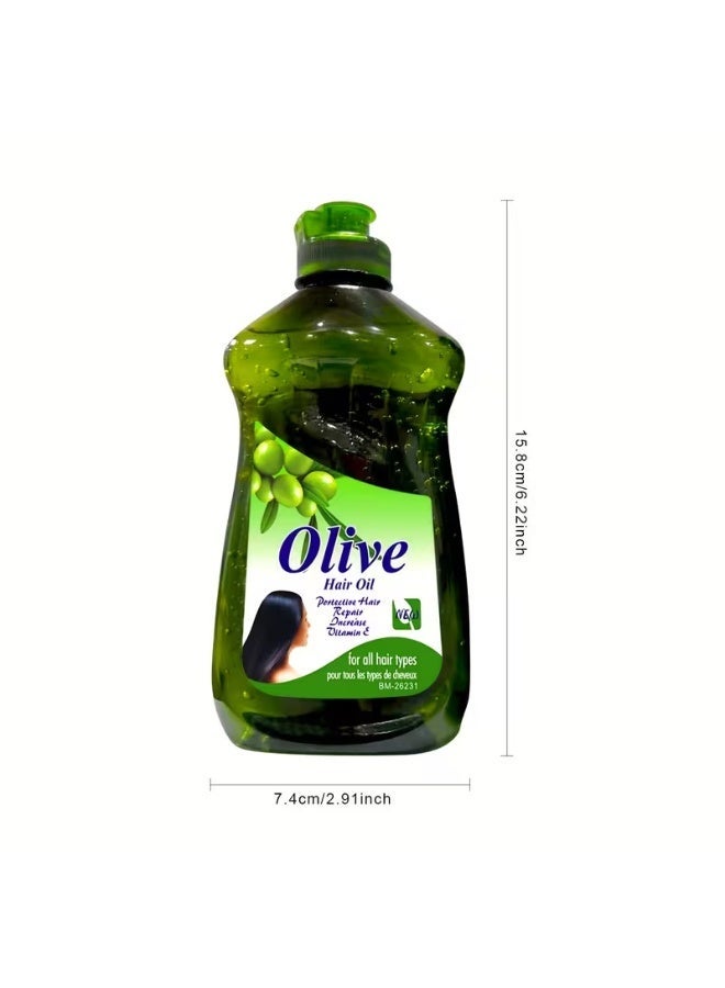 Olive Hair Oil, 250 ml - Image 4