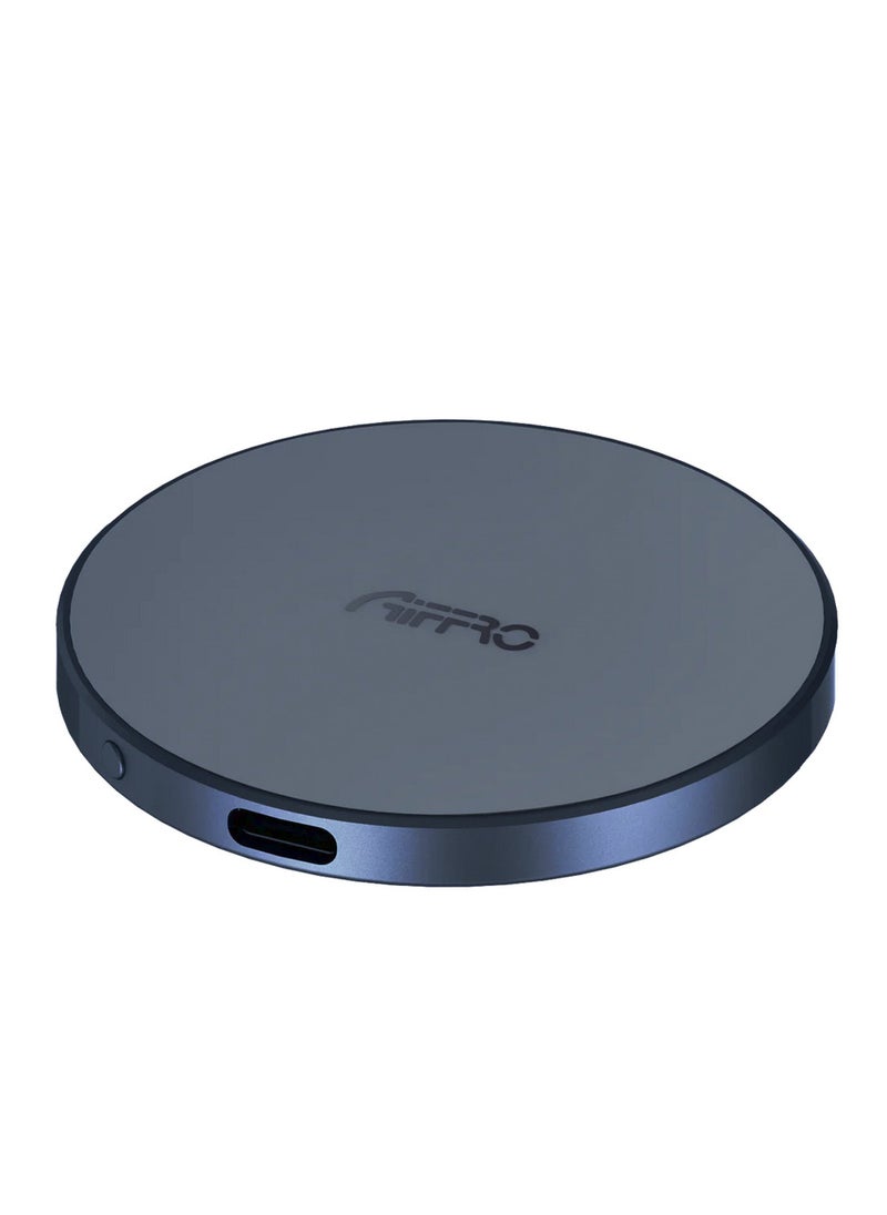 Aiffro - Aiffro P10 Magnetic PSSD，for iPhone MagSafe Portable SSD, Upto 2000MB/s-Type-C, SM2320，USB 3.2 Gen 2x2 20Gbps, Connectivity, Updated Firmware - Portable Magnetic External Solid State Solution. (Blue, 2, TB) - Image 1