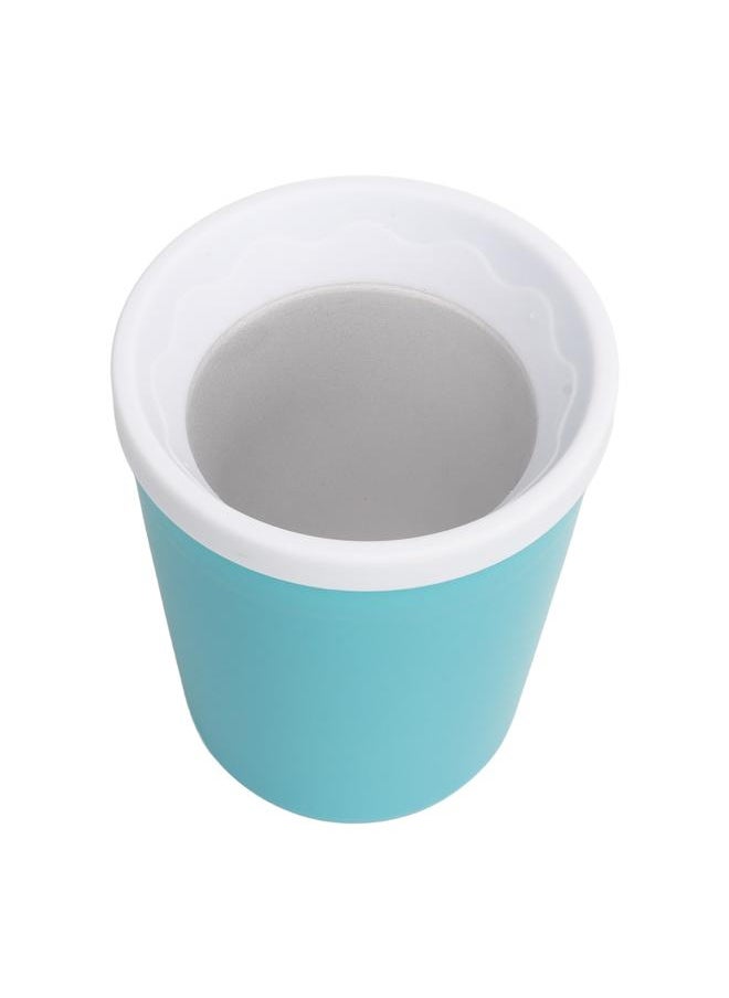 Thoraya - Slushie Maker Cup Without Plug Quick Freezing Cup Home DIY Juice Beverages Stir Cooling Cup Blue - Image 1