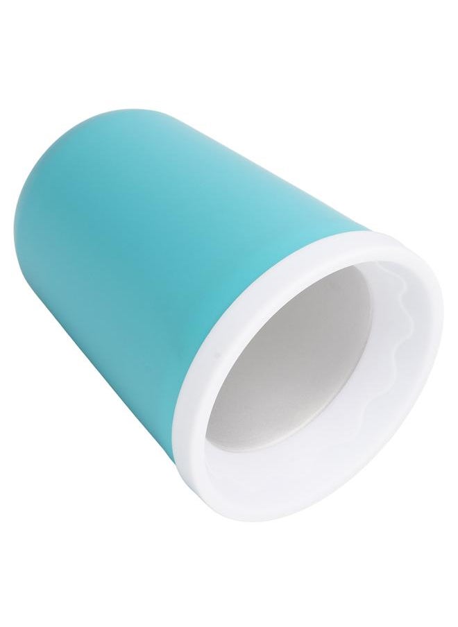 Thoraya - Slushie Maker Cup Without Plug Quick Freezing Cup Home DIY Juice Beverages Stir Cooling Cup Blue - Image 1