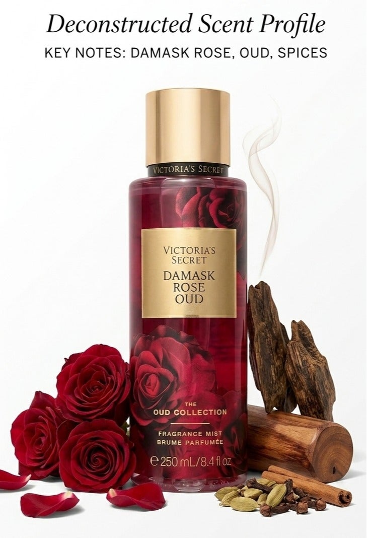 فيكتوريا سيكريت داماسك روز عود  معطر جسم 250 مل - Image 2