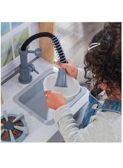 KidKraft Kidkraft Let's Cook Wooden Play Kitchen  - Image 5