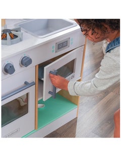 KidKraft Kidkraft Let's Cook Wooden Play Kitchen  - Image 4